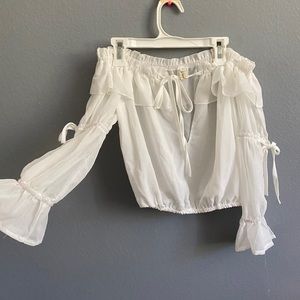 Amy fashion off the shoulder top